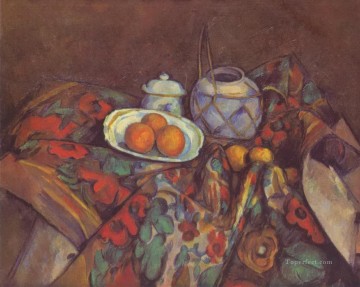 Naturaleza muerta con naranjas Paul Cezanne Pinturas al óleo